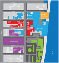 Weill Cornell Graduate School Map